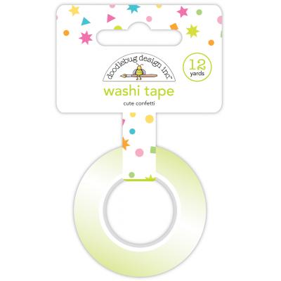 Doodlebug Hey Cupcake Washi Tape - Cute Confetti